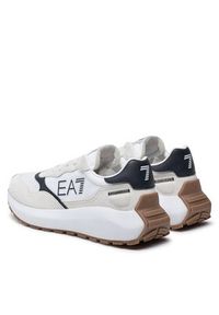 EA7 Emporio Armani Sneakersy X8X186 XK401 U026 Biały. Kolor: biały. Materiał: skóra #3