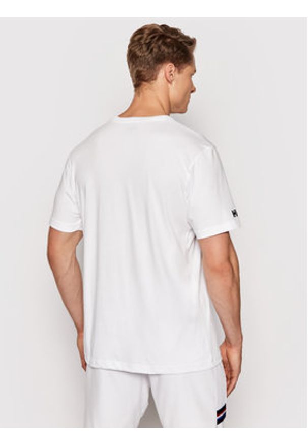 Helly Hansen T-Shirt Crew 33995 Biały Regular Fit. Kolor: biały. Materiał: bawełna