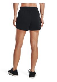 Under Armour Szorty sportowe Rival Fleece Short 1376257 Czarny Regular Fit. Kolor: czarny #4