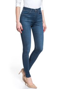 Wrangler - WRANGLER SUPER HIGH SKINNY DARK INDIGO W27WVQX1E