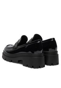 DeeZee Loafersy 8-405-3 Czarny. Kolor: czarny. Materiał: skóra #7