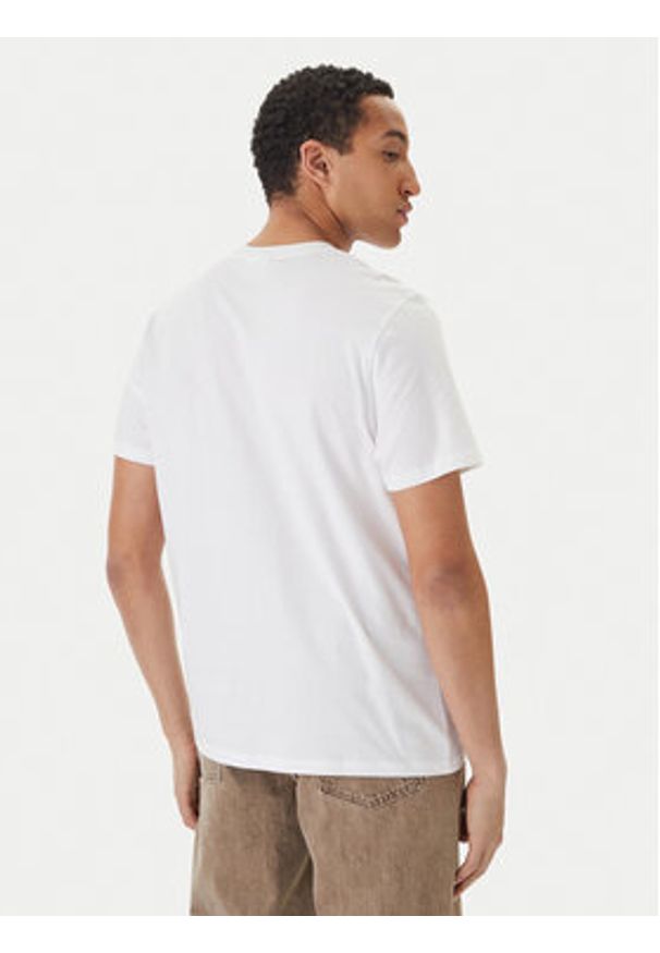 Reebok T-Shirt Harley RK25569CCM Biały Regular Fit. Kolor: biały. Materiał: bawełna