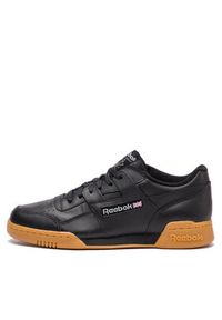 Reebok Sneakersy Workout Plus CN2127 Czarny. Kolor: czarny. Materiał: skóra. Model: Reebok Workout #2