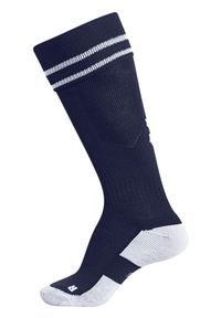 Getry piłkarskie dla dorosłych Hummel Element Football Sock. Kolor: niebieski, wielokolorowy, biały. Sport: piłka nożna