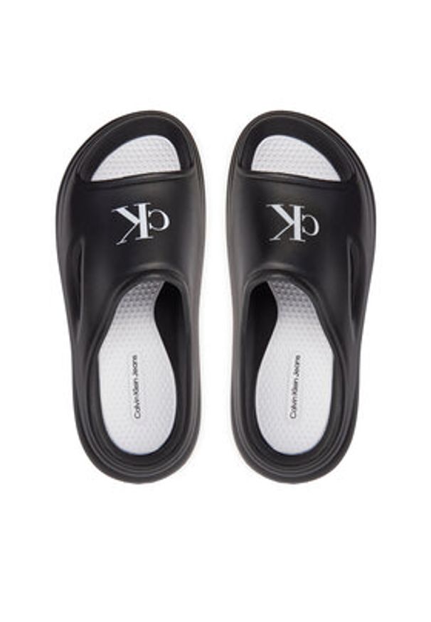 Calvin Klein Jeans Klapki V3X0-80930-0083 S Czarny. Kolor: czarny