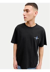 Jack & Jones T-Shirt Corals Tee 12288345 Czarny Regular Fit. Kolor: czarny. Materiał: bawełna #4
