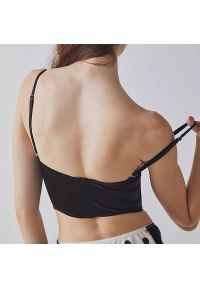 Intica - Biustonosz gorsetowy push-up z koronkowym wykończeniem Marjolaine. Kolor: czarny. Materiał: koronka. Rodzaj stanika: push-up #8