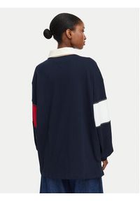 Tommy Jeans Bluza Tjw Ovs DW0DW22827 Granatowy Oversize. Kolor: niebieski. Materiał: bawełna #5