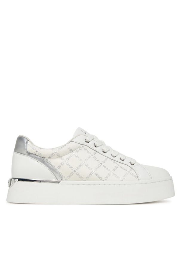 Liu Jo Sneakersy Pretty 06 BF5041 PX550 Biały. Kolor: biały. Materiał: skóra