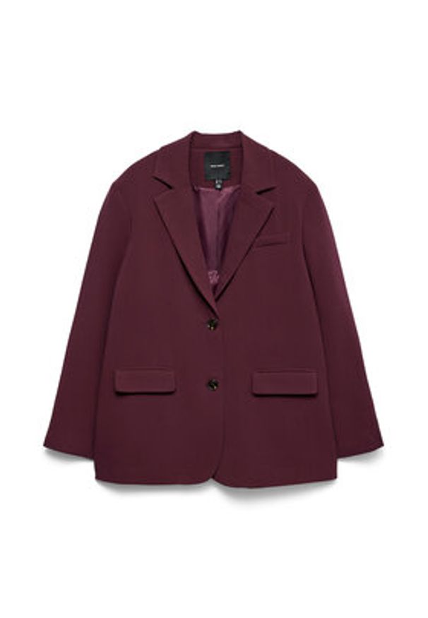 Vero Moda Marynarka Michell 10336375 Fioletowy Oversize. Kolor: fioletowy. Materiał: syntetyk