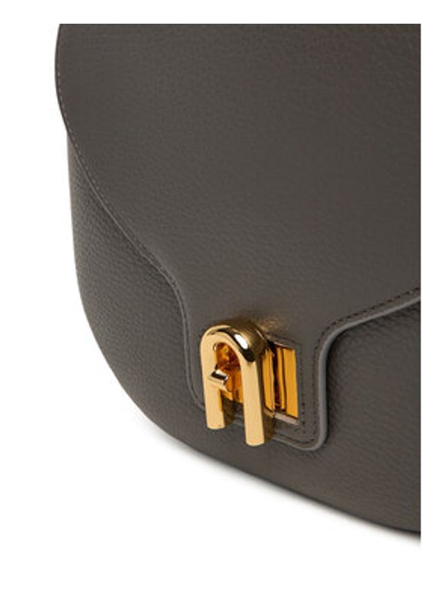 Furla Torebka Lotus WB01605 BX0356 CN 4295S 1002 Szary. Kolor: szary. Materiał: skórzane