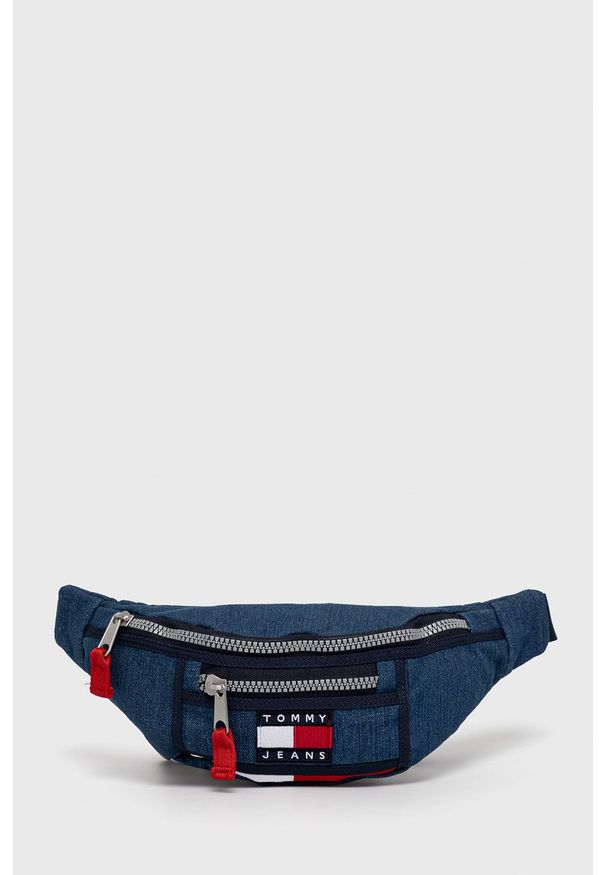 Tommy Jeans Nerka. Kolor: niebieski. Materiał: bawełna