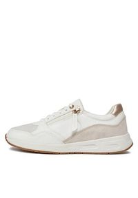 Geox Sneakersy D Bulmya D36NQB 05422 C1002 Biały. Kolor: biały. Materiał: skóra #6