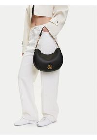 Karl Lagerfeld - KARL LAGERFELD Torebka A2W30019 Czarny. Kolor: czarny. Materiał: skórzane #1