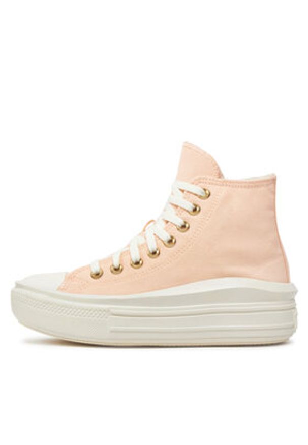 Converse Trampki Chuck Taylor All Star Move A09910C Różowy. Kolor: różowy. Materiał: materiał
