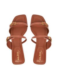 Aldo Klapki Maymay 14028466 Brązowy. Kolor: brązowy. Materiał: skóra #6