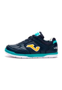 Buty piłkarskie dziecięce Joma Top Flex Jr IN. Kolor: niebieski. Sport: piłka nożna