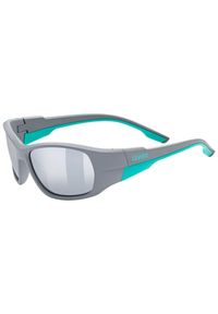 Okulary sportowe Uvex Sportstyle 514. Kolor: szary, niebieski, wielokolorowy. Sport: turystyka piesza #1