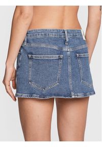 Calvin Klein Jeans Spódnica jeansowa J20J220946 Niebieski Regular Fit. Kolor: niebieski. Materiał: bawełna