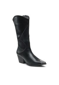 DeeZee Kozaki WS19271-05 Czarny. Kolor: czarny. Materiał: skóra #1