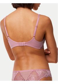 Triumph Biustonosz z fiszbiną Wild Peony Florale 10209627 Różowy. Kolor: różowy. Materiał: syntetyk