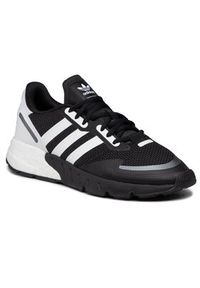Adidas - adidas Buty Zx 1K Boot FX6515 Czarny. Kolor: czarny. Materiał: materiał. Model: Adidas ZX #6