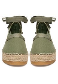 DeeZee Espadryle ZYLS093 Zielony. Kolor: zielony. Materiał: materiał #3