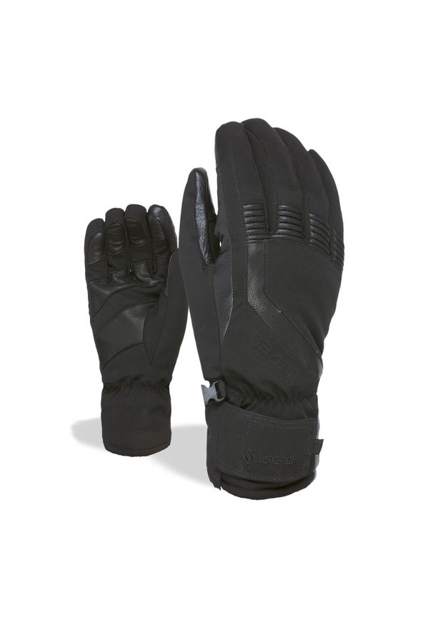 Rękawice narciarskie męskie Level I -Super Radiator Gore-Tex. Kolor: czarny. Technologia: Gore-Tex. Sport: narciarstwo