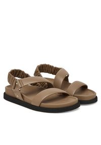 Max Mara Sandały 2614521072600 Beżowy. Kolor: beżowy. Materiał: skóra #3