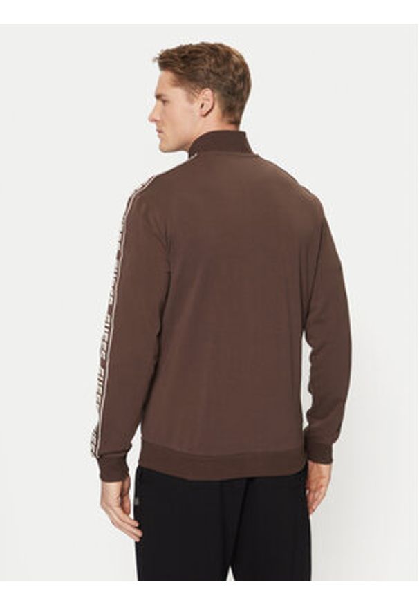 Guess Bluza Z2YQ12 K6ZS1 Brązowy Regular Fit. Kolor: brązowy. Materiał: bawełna