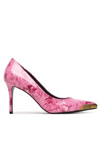 Szpilki Versace Jeans Couture. Kolor: różowy. Obcas: na szpilce #1