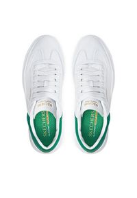 skechers - Skechers Sneakersy Cordova Classic 185060 Biały. Kolor: biały. Materiał: skóra #4