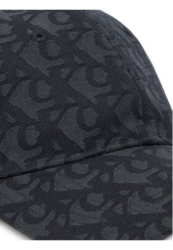 Calvin Klein Czapka z daszkiem Aop 6 Panel Baseball Cap LV04K5058G Czarny. Kolor: czarny. Materiał: poliester, materiał