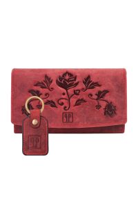 Zestaw prezentowy PAOLO PERUZZI ZUP-104-RD czerwony. Kolor: czerwony. Materiał: skóra #1