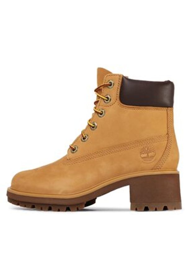 Timberland Trapery Kinsley TB0A25BS231 Żółty. Kolor: żółty. Materiał: skóra, nubuk