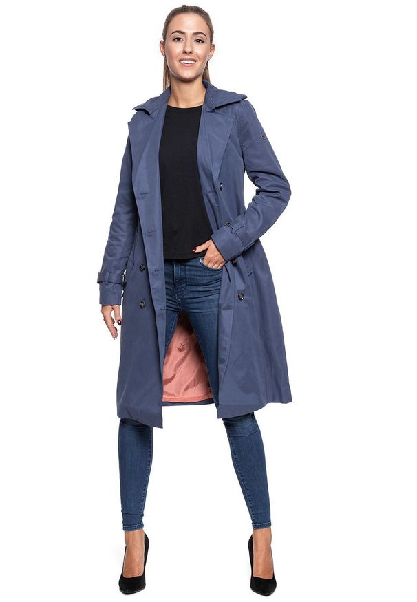 Mustang - DAMSKI PŁASZCZ MUSTANG Heather Trenchcoat 1009874 5216