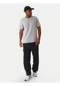 Adidas - adidas T-Shirt Trefoil Essentials Waffle KE1203 Szary Regular Fit. Kolor: szary. Materiał: bawełna #4