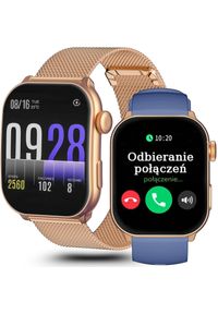 Gravity - Zegarek SMARTWATCH GRAVITY GT28-8 RG/RG/BU. Rodzaj zegarka: smartwatch