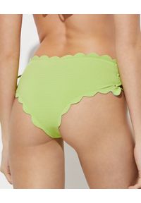 MARYSIA SWIM - Zielony dół od bikini Spring Tie. Stan: podwyższony. Kolor: zielony. Materiał: tkanina, materiał #3
