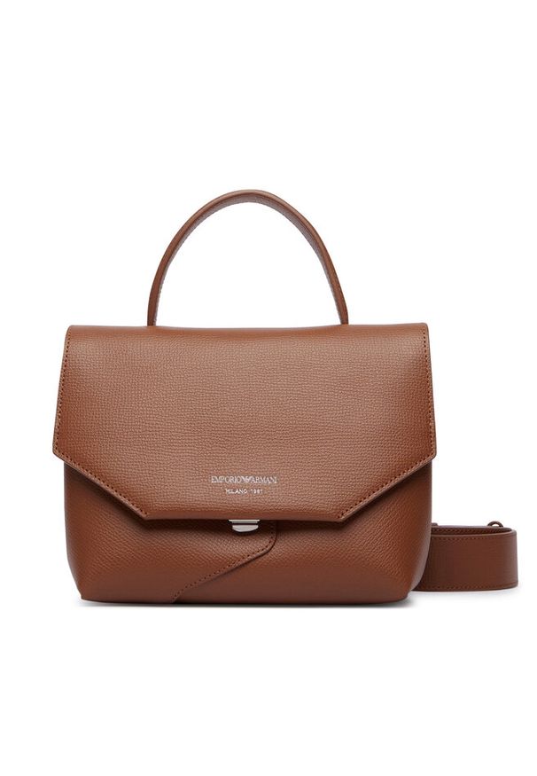 Torebka Emporio Armani. Kolor: brązowy