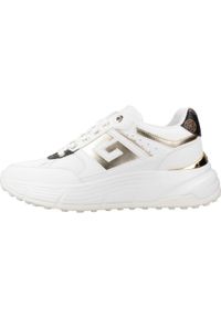 Guess - Kapcie GUESS FLTFON FAB12 Biały. Kolor: biały. Materiał: syntetyk, tkanina. Styl: sportowy