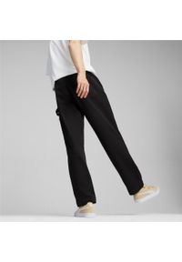 Spodnie Puma Downtown Double Knee Pants Wv, Mężczyźni. Kolor: czarny. Materiał: materiał, bawełna. Sport: fitness