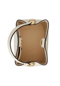 Lauren Ralph Lauren - LAUREN RALPH LAUREN Torebka 431969365018 Kremowy. Kolor: kremowy. Materiał: skórzane #5