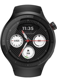 MOTOROLA - Smartwatch Motorola Motorola moto watch, 512 MB, Volcanic Ash_Silicone Black. Rodzaj zegarka: smartwatch #1