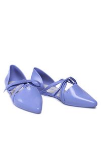 melissa - Melissa Baleriny Pointy Stripe Jason 33435 Fioletowy. Kolor: fioletowy #3