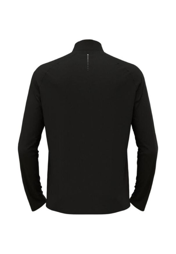 Bluza tech. męska Odlo Mid layer ESSENTIAL 1/2 ZIP. Kolor: czarny, szary, wielokolorowy
