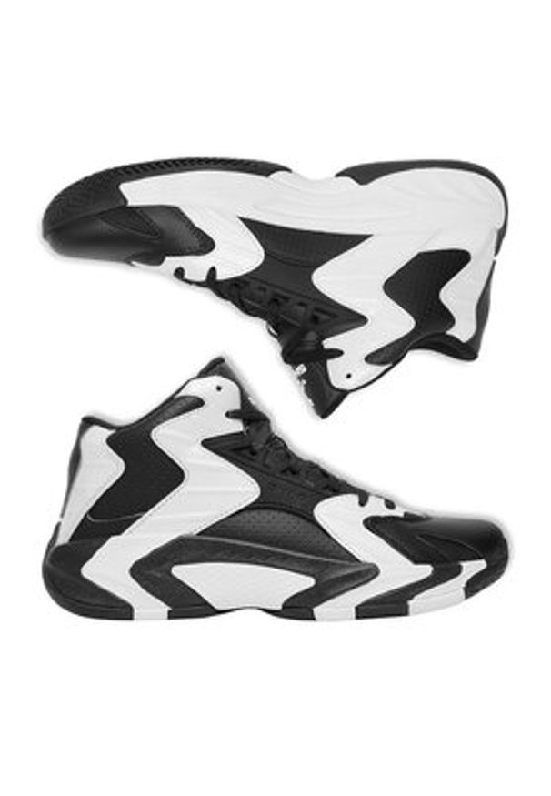Shaq - SHAQ Sneakersy EO-DEVASTATOR 2.0 AQ95042M-BW Czarny. Kolor: czarny. Materiał: skóra