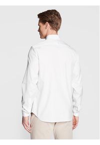 Lacoste Koszula CH1843 Biały Slim Fit. Kolor: biały. Materiał: bawełna #2