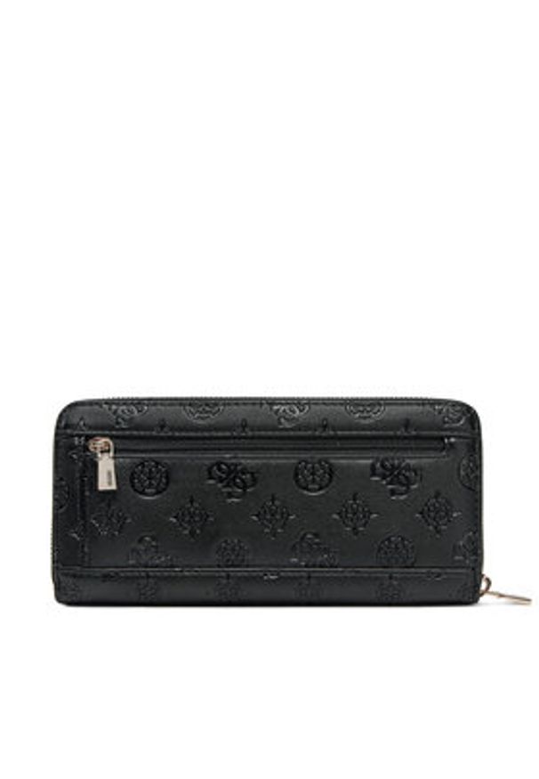 Guess Duży Portfel Damski SWPD96 30146 Czarny. Kolor: czarny. Materiał: skóra