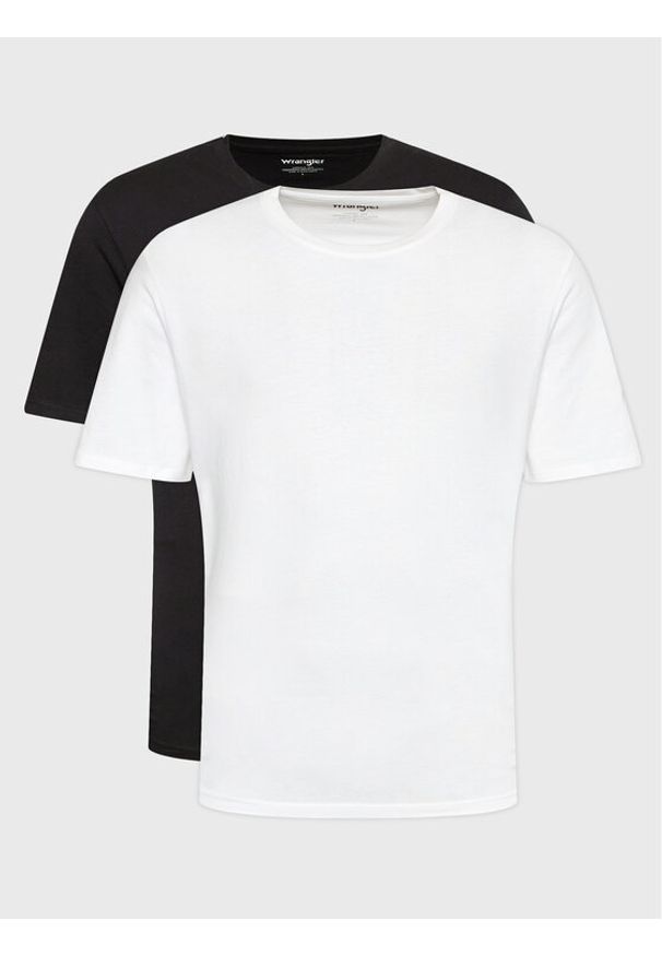 Wrangler Komplet 2 t-shirtów W7G9DH100 112321452 Kolorowy Regular Fit. Materiał: bawełna. Wzór: kolorowy
